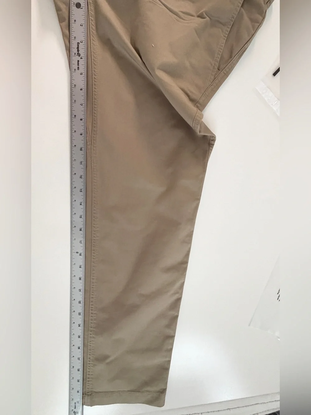 THE NORTH FACE Men’s 32R Khaki Stretch 5 Pocket Pants Cotton Sorona Straight Leg